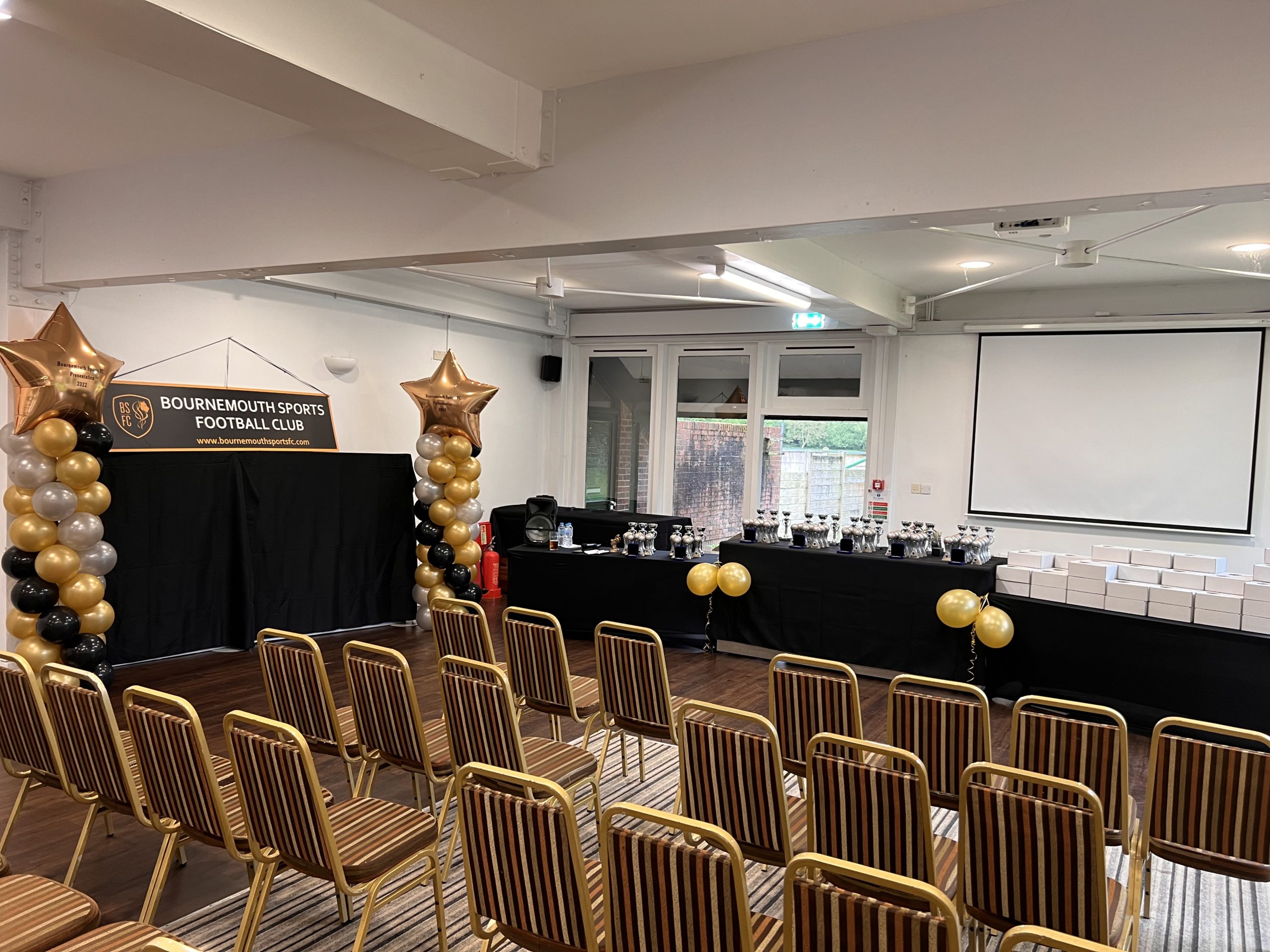 Garden Room Presentation Room Set up scaled
